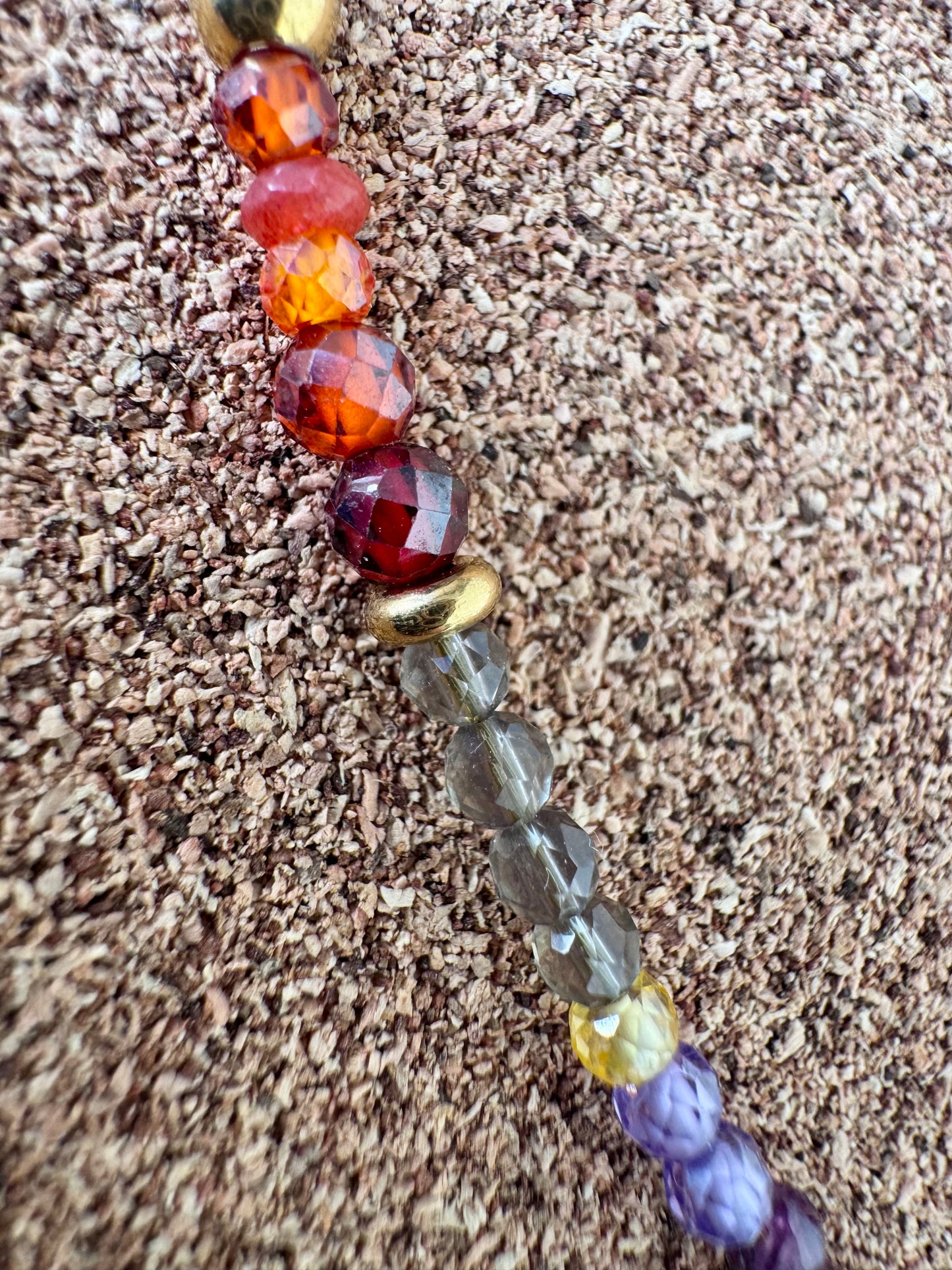 Collana Thalia goccia Ametista