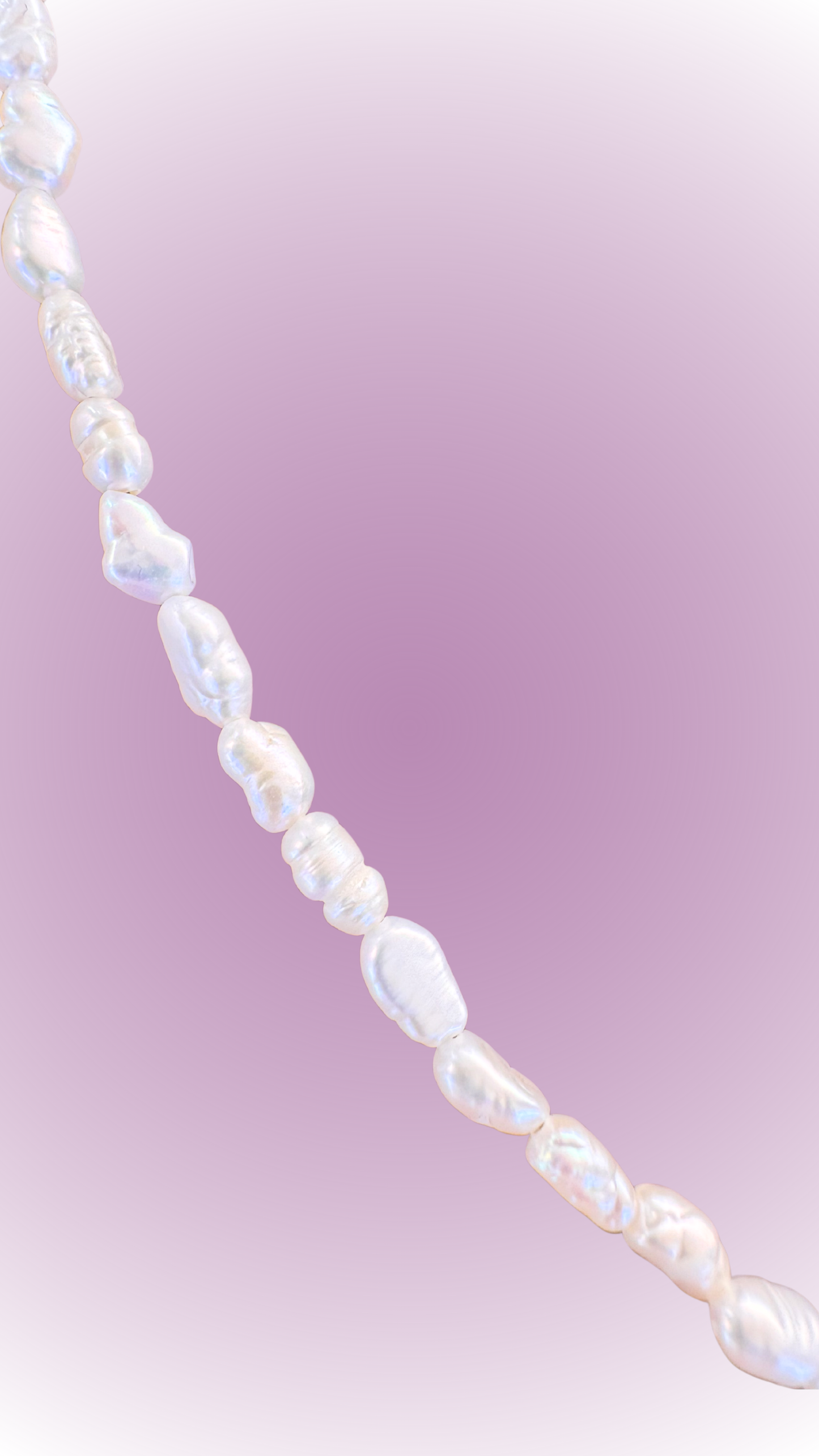 Collana Ninfea Girocollo perle di fiume