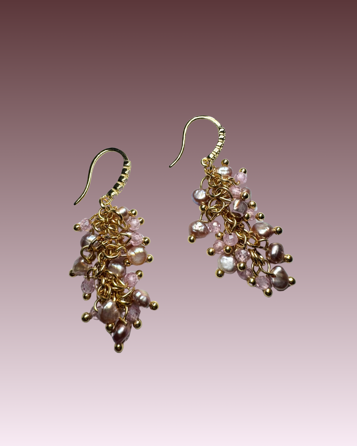 Orecchini Lulu perle e zirconi