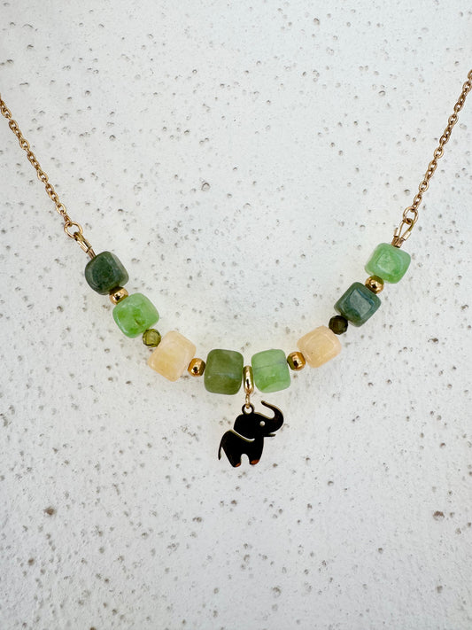 Collana Cromìa Nature charm elefante