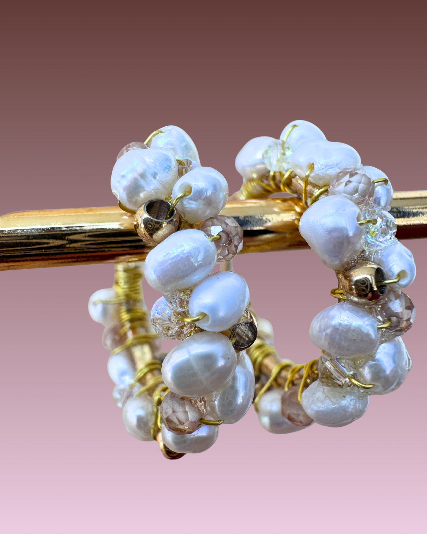 Cerchi Alba perle di fiume&nbsp;