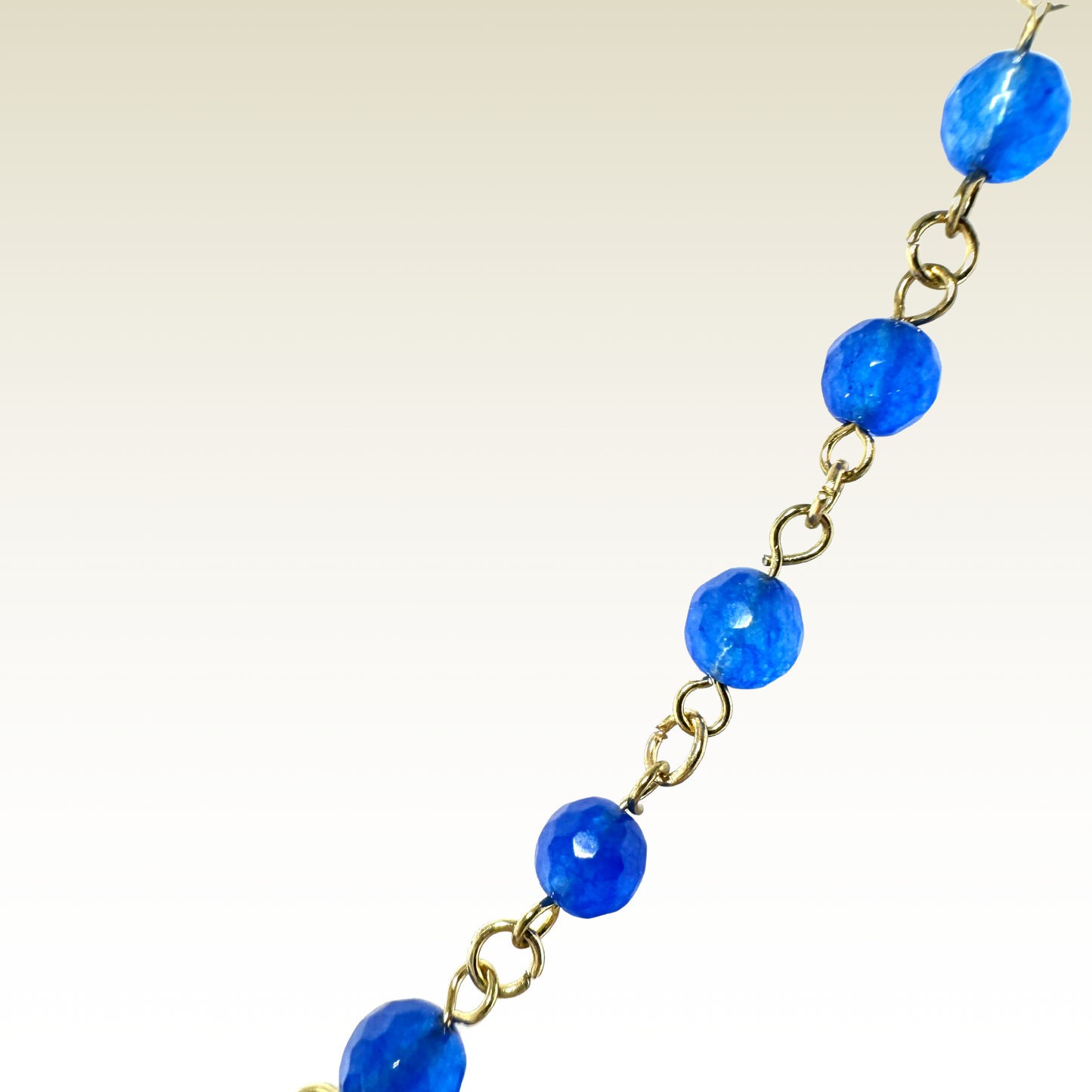 Collana Chala  pietre blu reale